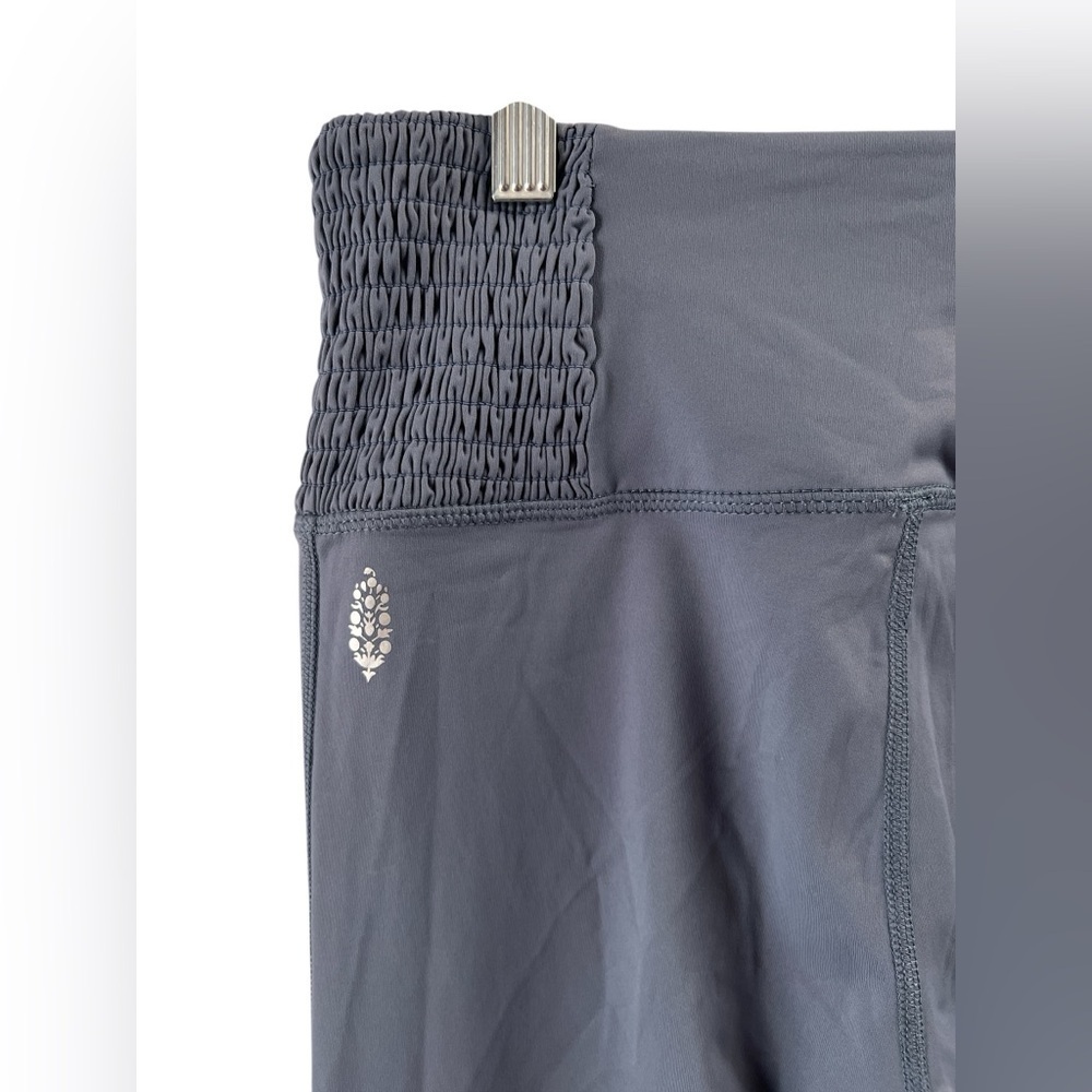 Free people grey starlight pant leggings ruffled - Picture 7 of 8